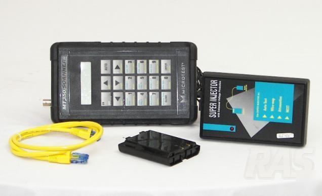 Microtest MT350 network tester w/super injector *works*