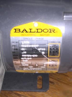 Baldor industrial motor model # L3406 used
