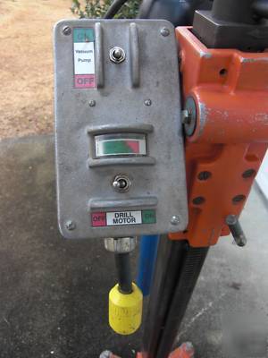 Core bore diamond drill rig m-1 stand w/ black & decker