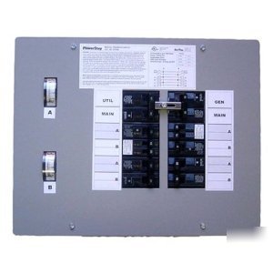 Gentran 301060 powerstay 30 amp manual transfer switch 