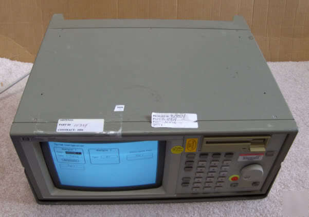 Hp 1651B logic analyzer w/ os diskette