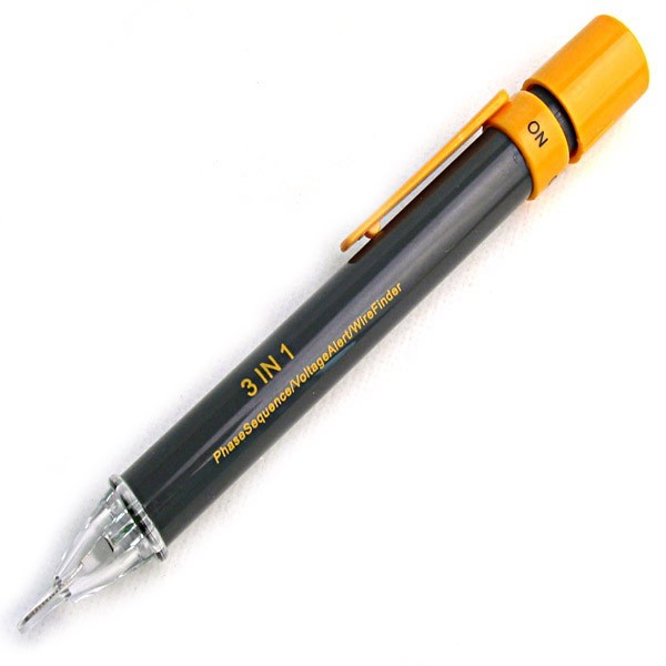 3 in 1 phase sequence non contact voltage tester pen