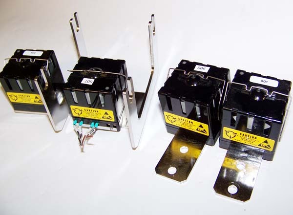 4 okb lcp photoelectric smoke detectors w/mount plates