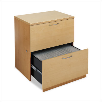 Bestar transit lateral file - maple & honey