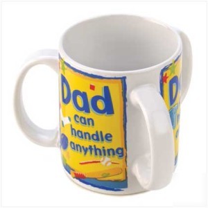 Dad can handle it ceramic 8OZ coffee mug