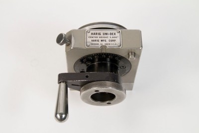 Harig uni-dex 5C collet spin indexing grinding fixture