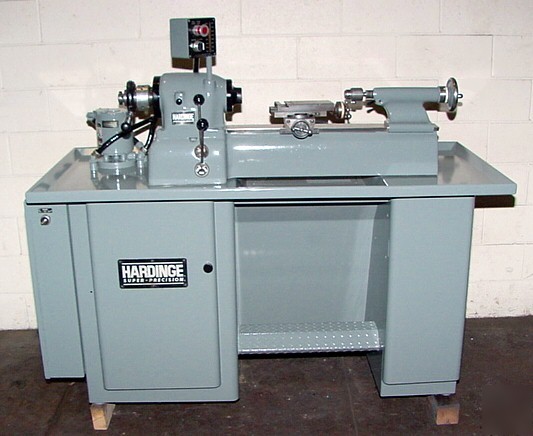 1990 hardinge dv-59 first operation engine lathe