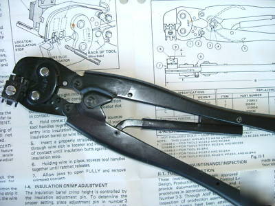 Amp crimper 20 - 14 type - f, hand crimp tool
