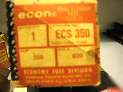 E - con fuses 350 amps 