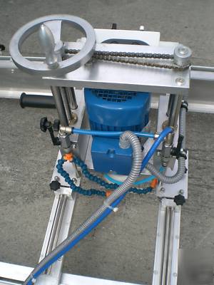 Granite stone router & sink cutout machine