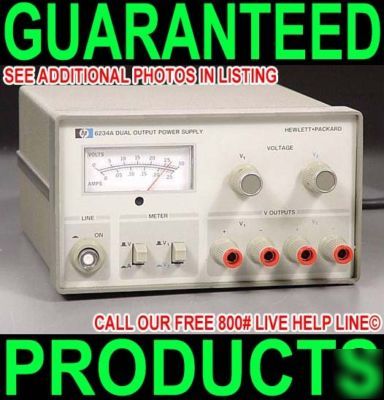 Hp 6234A dual output 0-25/50V regulated dc power supply