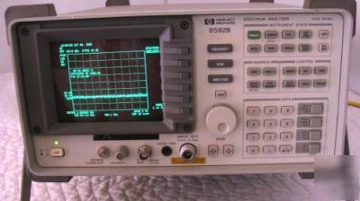 Hp - agilent 8592B 22 ghz spectrum analyzer w/opt 021 