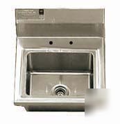 Lambertson wallmount 16G st.steel hand wash sink HS9D