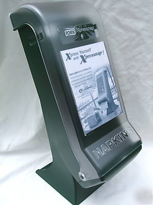 Napkin dispenser green stand style or wall mount sca