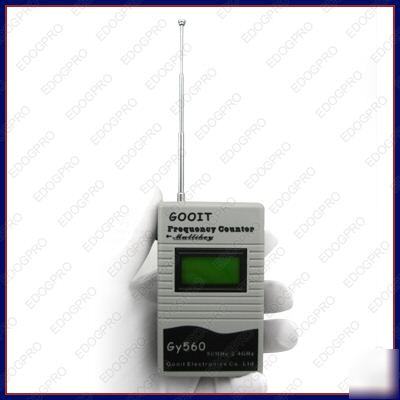 Portable digital frequency counter 50MHZ-2.4G lcd