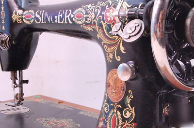 Singer 66 hvy. duty industrial strength sewing machine 