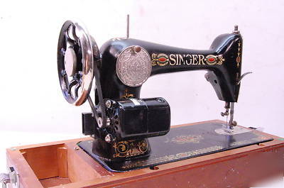 Singer 66 hvy. duty industrial strength sewing machine 