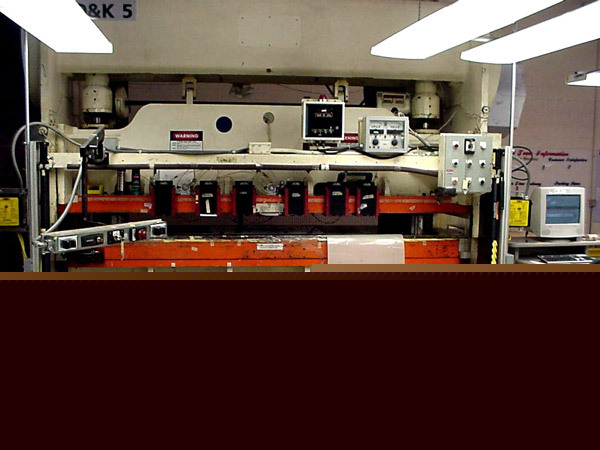 Superb 100 ton d&k chicago ssdc press w/36
