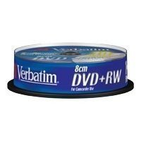 Verbatim 43641 8CM dvd+rw 1.4GB printable 10 pk spindle