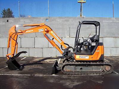 Hitachi zaxis 50U-2 excavator backhoe
