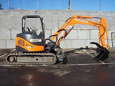 Hitachi zaxis 50U-2 excavator backhoe