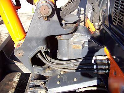 Hitachi zaxis 50U-2 excavator backhoe
