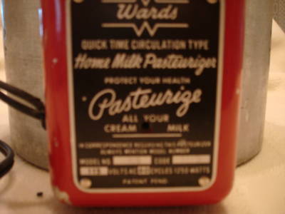 Home milk & cream wards electric pasteurizer 5 quart