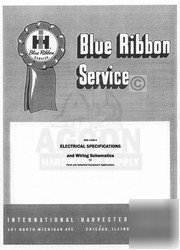 International 660 b-414 b-275 404 wiring service manual