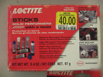 Loctite sticks solid performers 5 sticks # 38725 