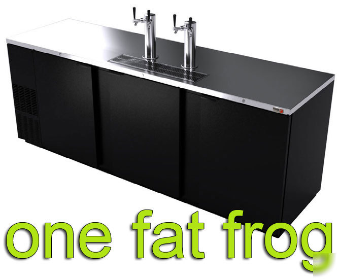 4 tap kegerator cold direct draw beer draft bar 95