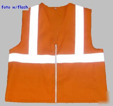 6 safety vests with 1