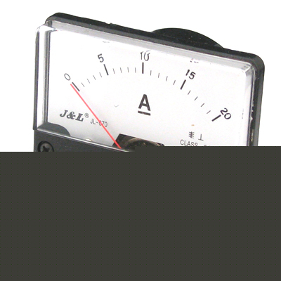 Dc 0 - 20A panel meter direct current amp ammeter