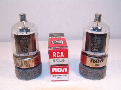 Johnson viking ii 6146 (2) + 6AQ5 driver tube set
