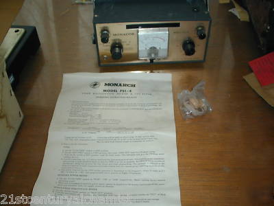 Monarch fsi-4, FSI4, vswr modulation power & tvi filter
