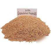 New box granulated peanut - 30 lb.