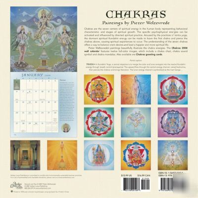 New chakras - 2008 wall calendar - 