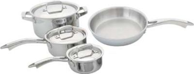 New henckels commercial cookware stainless steel set 