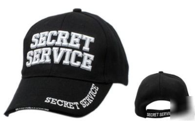 Secret service ball cap & free glock keyring