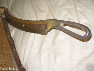 Vintage wood & cast iron ingento no 5 paper cutter 
