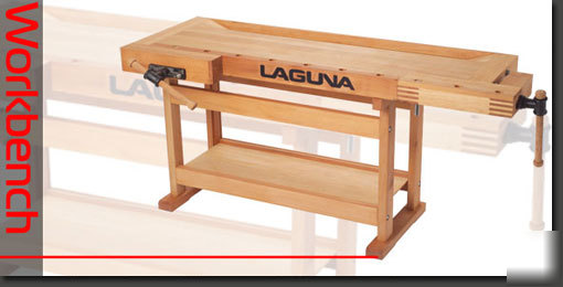 New ~brand laguna tools 7 foot wood workbench~
