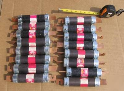 New lot of 8 fusetron frs r 150 fuses buss fuse 