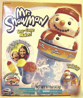 New mr. snowman sno cone maker - icee