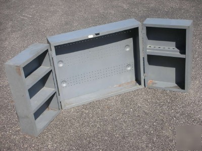 Steel wall cabinet organizer tool-ing storage truck bin