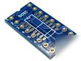 Universal dual ssop/soic -> dip pcb smt adapter $