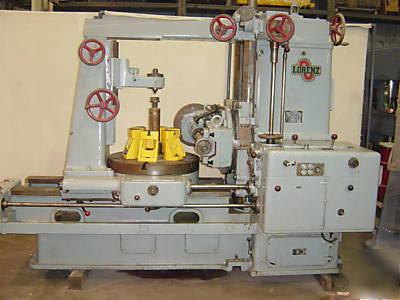 Lorenz gear hobbing machine max gear cutting dia 471/4 