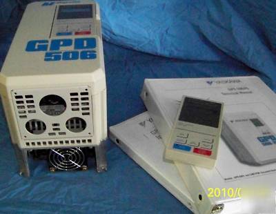 Magnetek gpd 506 A017 5 hp (low voltage-220 ) w/extras