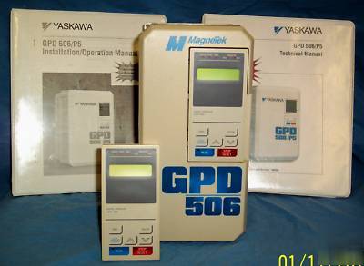 Magnetek gpd 506 A017 5 hp (low voltage-220 ) w/extras