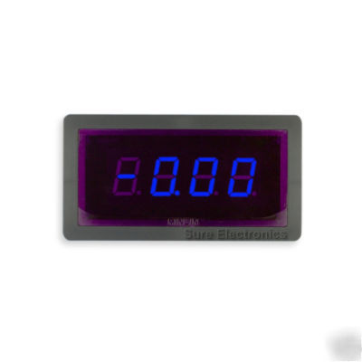 3Â½ digital blue led dc 0~Â±20V volt panel meter