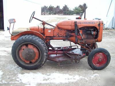 Allis chalmers b, engine side weights & 44
