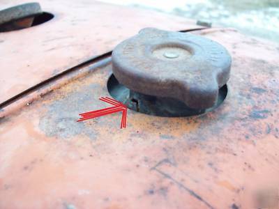 Allis chalmers b, engine side weights & 44